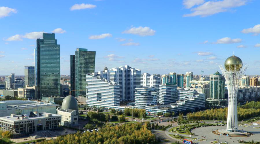 Unsere Autovermietung bietet eine vielfältige Auswahl an Fahrzeugen in Nur-Sultan.